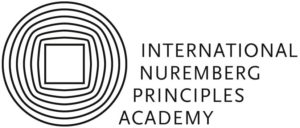 Logo der Internationalen Akademie Nürnberger Prinzipien und Link zu deren Homepage