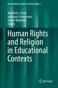 Buch Cover Reihe Interdisciplinary Studies "Human Rights and Religion in Educational Contexts"